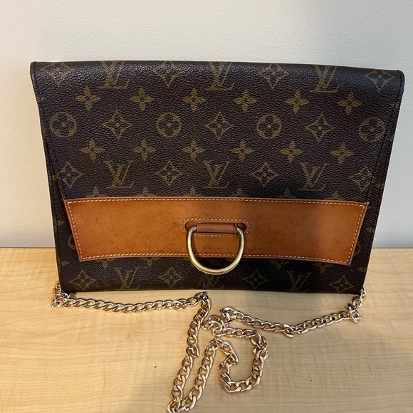 LV Monogram Vintage Lena Clutch/Crossbody - Picture 1 of 9